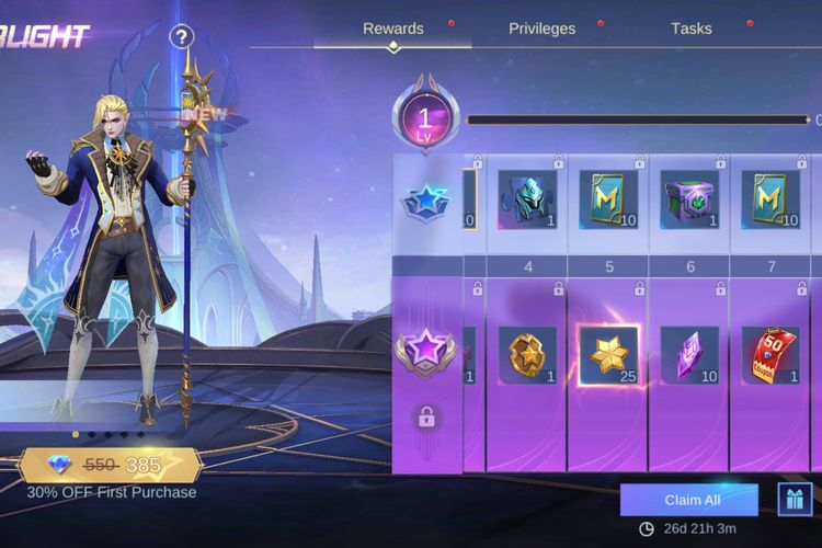 Cara Mendapatkan Crystal of Aurora di Mobile Legends 