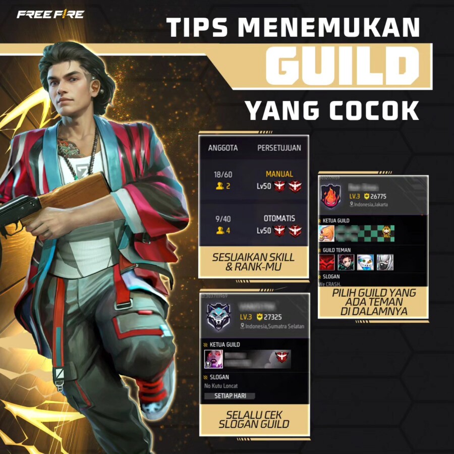 Guild Free Fire Terbaik di Indonesia 